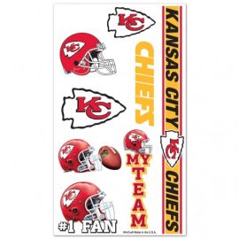 Tatuagem Temporária NFL – Kansas Chiefs
