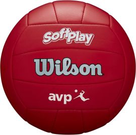 Bola de Vôlei AVP Soft Ball Vermelha Wilson - Oficial