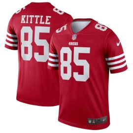 Camisa De Futebol Americano NFL 49ers - George Kittle - Masculina Adulto E Infantil
