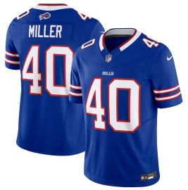 Camisa De Futebol Americano NFL Bills - Von Miller - Masculina Adulto E Infantil