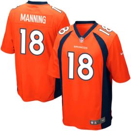 Camisa De Futebol Americano NFL Broncos - Peyton Manning - Masculina Adulto E Infantil