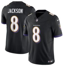 Camisa De Futebol Americano NFL Ravens - Lamar Jackson - Masculina Adulto E Infantil