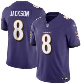 Camisa De Futebol Americano NFL Ravens - Lamar Jackson - Masculina Adulto E Infantil
