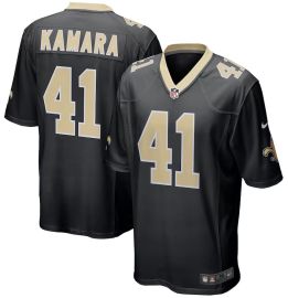 Camisa De Futebol Americano NFL Saints - Alvin Kamara - Masculina Adulto E Infantil