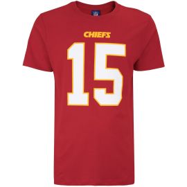 Camiseta NFL Kansas City Chiefs - Mahomes - Modelo Torcedor - Vermelha