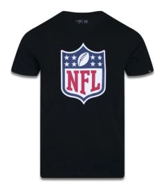 Camiseta NFL Logo New Era - Preta Masculina