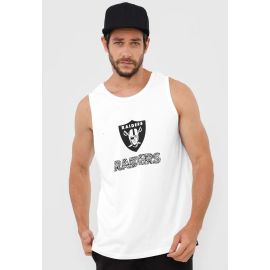 Camiseta Regata NFL Raiders New Era Branca