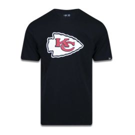 Camiseta NFL Kansas City Chiefs Big Logo Preta New Era – Masculina
