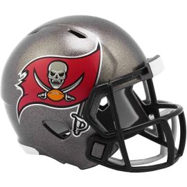 Mini Capacete de Bolso NFL Buccaneers- Modelo Riddell Speed