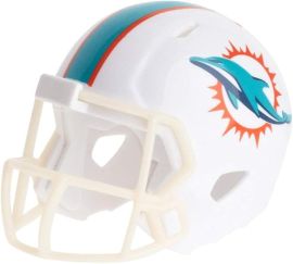 Mini Capacete de Bolso NFL Dolphins - Modelo Riddell Speed