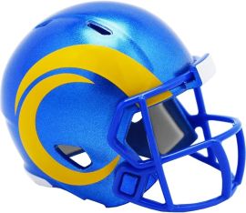 Mini Capacete de Bolso NFL Rams - Modelo Riddell Speed