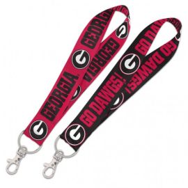 Chaveiro NCAA Georgia Bulldogs Com Duas Cores – 1 unidade