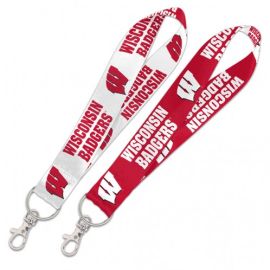 Chaveiro NCAA Wisconsin Badgers Com Duas Cores – 1 unidade