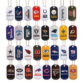 Chaveiro NFL Tag - 1 unidade - Escolha seu time