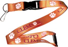 Chaveiro NCAA Reversível – Clemson Tigers Laranja 