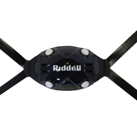 Protetor de queixo chinstrap TCP Riddell – Diversos Capacetes-Preto-P/M