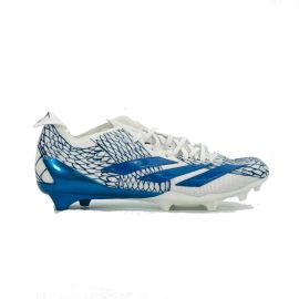 Chuteira de Futebol Americano Adidas Adizero Electric 2 Azul Metálico e Branco