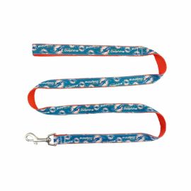 Correia NFL para coleira de cachorro e animais de estimação – Miami Dolphins