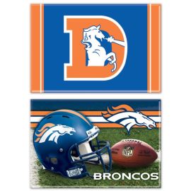 Imã Decorativo Retangular NFL – Denver Broncos