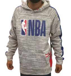 Moletom Canguru NBA Cinza - Masculino