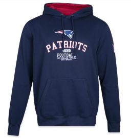 Moletom Canguru Fechado New England Patriots Club House New Era Masculina