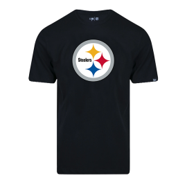 Camiseta NFL Pittsburgh Steelers Big Logo Preta New Era – Masculina