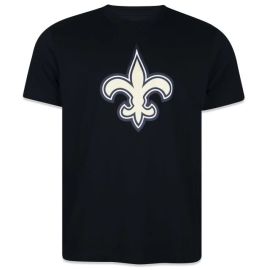 Camiseta NFL New Orleans Saints Big Logo Preta New Era – Masculina