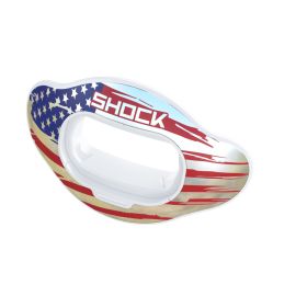 Protetor Labial Shock Doctor para bucal Interchange-Bandeira EUA