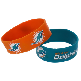 Pulseira NFL Dolphins - 1 unidade