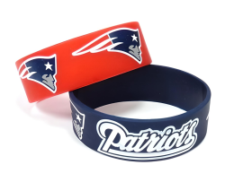 Pulseira NFL Patriots - 1 unidade