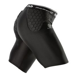 Shorts de compressão para basquete com 3 pads McDavid