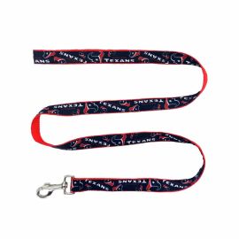 Correia NFL para coleira de cachorro e animais de estimação – Houston Texans