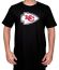 Camiseta NFL - Logo - Chiefs - Modelo Torcedor - Preta