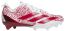 Chuteira de Futebol Americano Adidas Adizero Electric 2 Vermelho Metálico e Branco